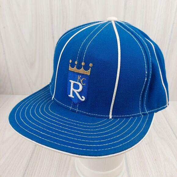 Kansas City Royals Hat Cap 7 7/8 American Needle Cooperstown Collection‎ Blue - Picture 5 of 8